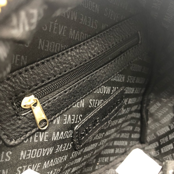 Steve Madden Small Black Backpack - Picture 5 of 6